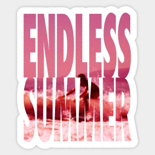 Endless Summer Surfing Sticker